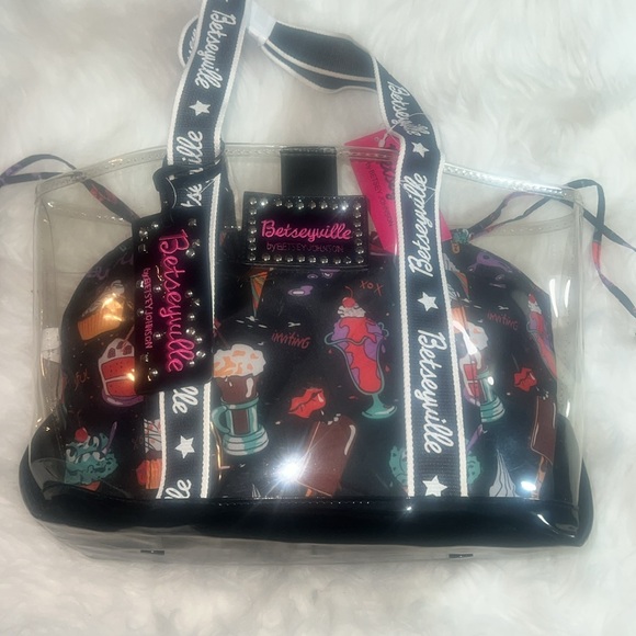 Betsey Johnson clear bag - Picture 2 of 11